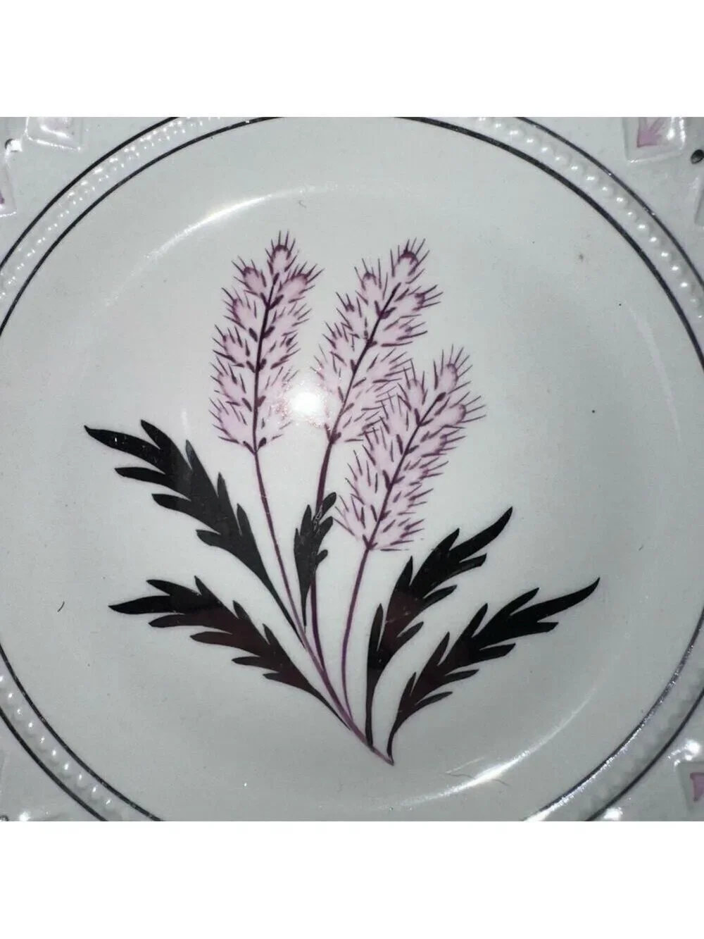 Vintage England Wedgwood of Etruria & Barlaston Floral Salad Plate CMH6504A Set